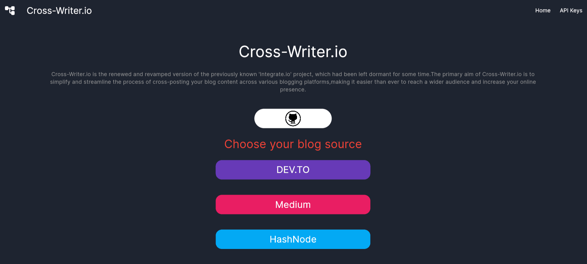 Cross-writer.io